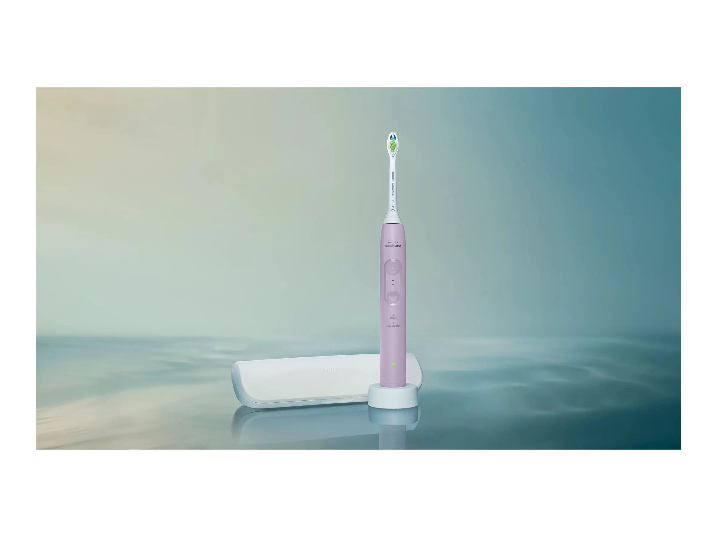 PHILIPS Sonicare Series 4100 4 настройки на почистване Сензор за натиск калъф за съхранение лилава - image 4