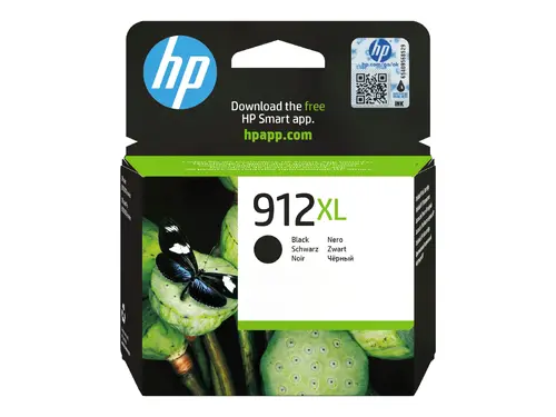 HP 912XL High Yield Black Original Ink Cartridge - 1