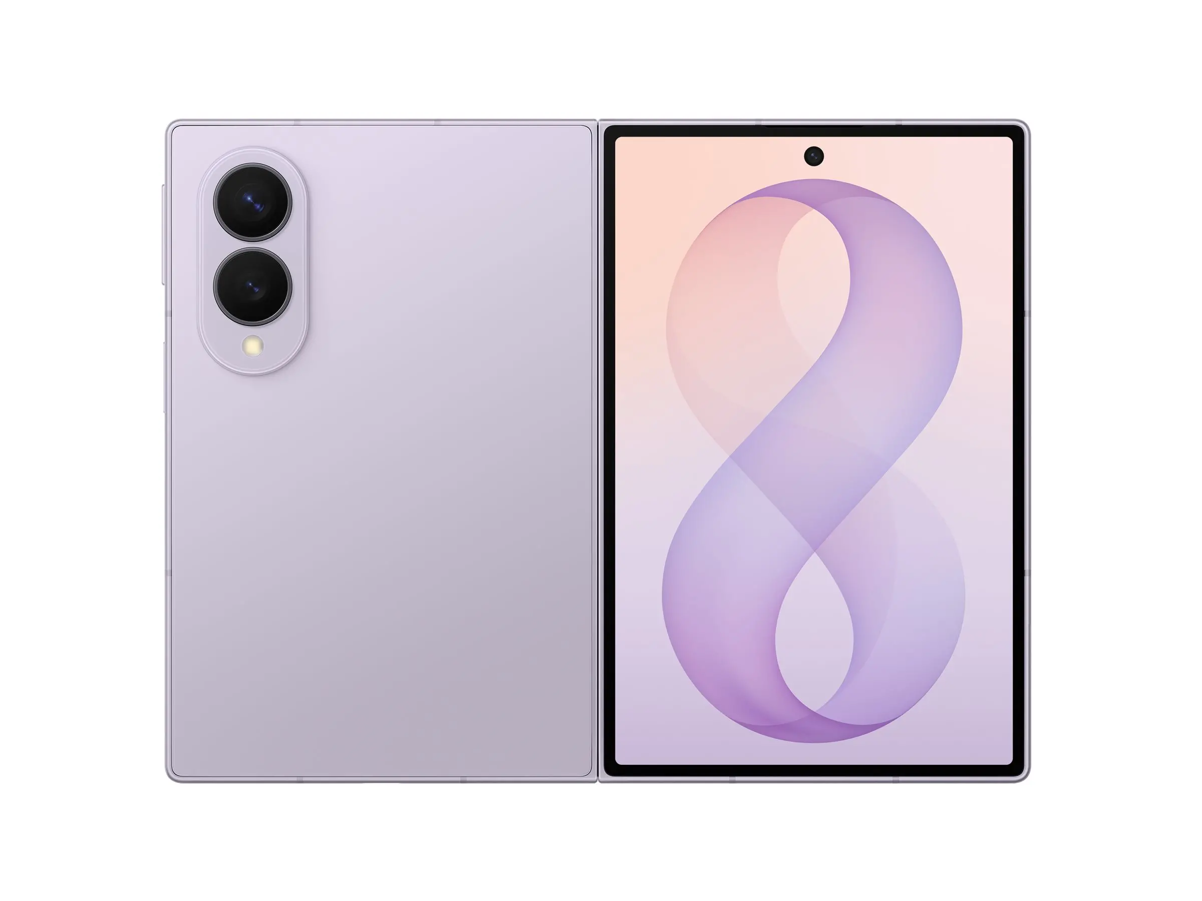 Мобилен телефон, Samsung SM-F971 GALAXY Z Fold 8 5G 1TB 12GB Lavender - image 2