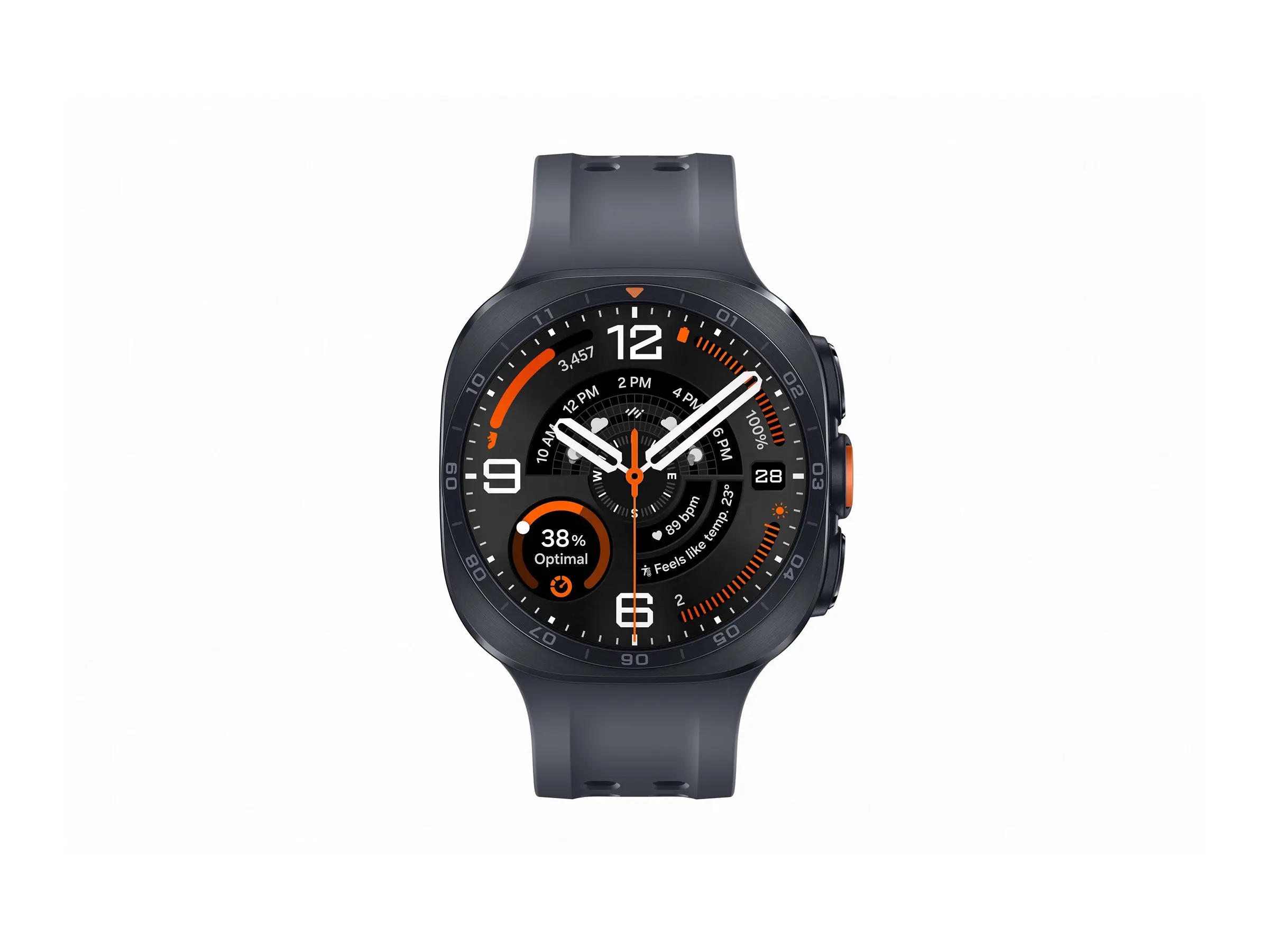 Ρολόι, Samsung SM-L715 Galaxy Watch Ultra2 47mm 2GB 64GB Μαύρο