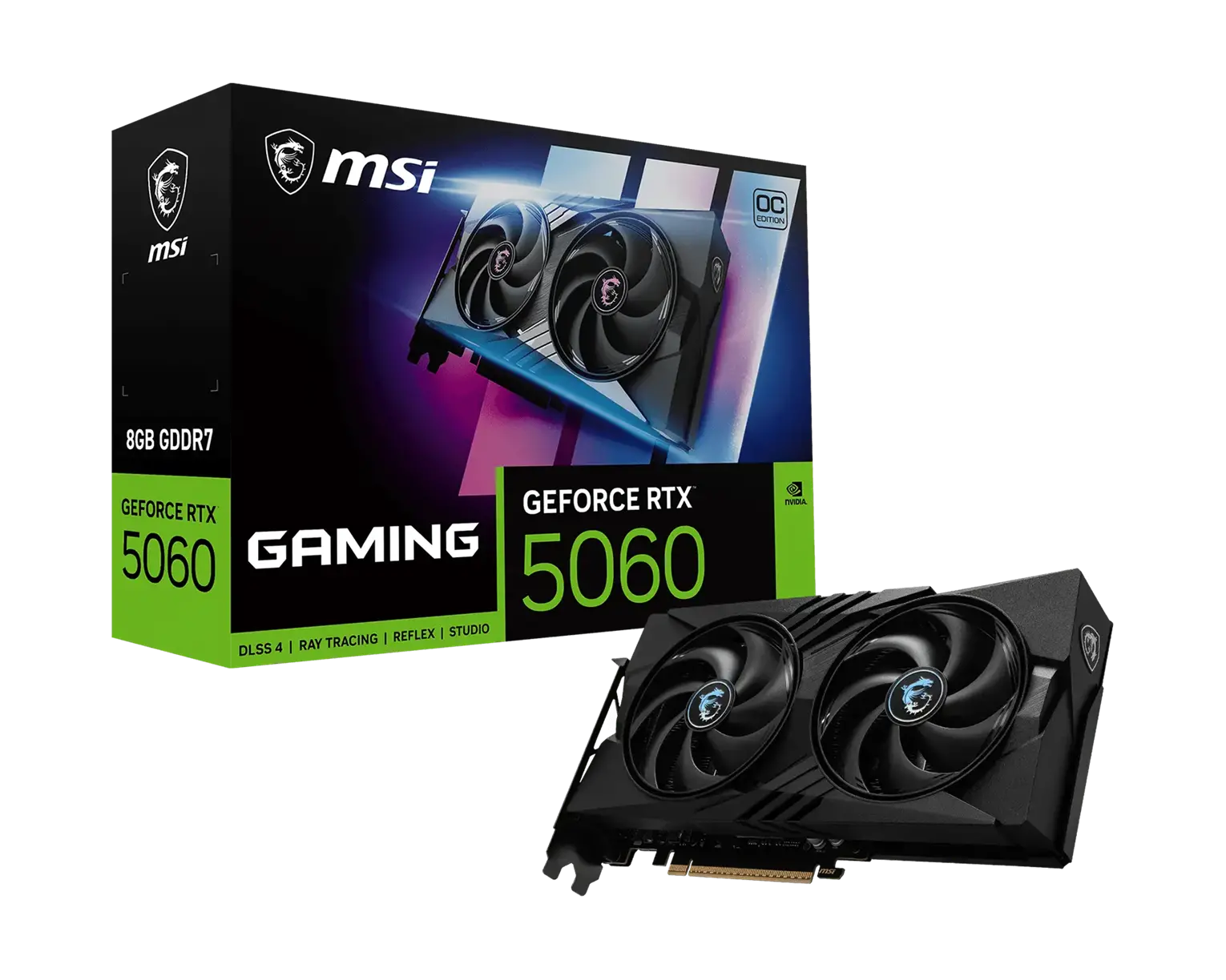 Видео карта, MSI RTX5060 8G GAMING OC V1 - image 4