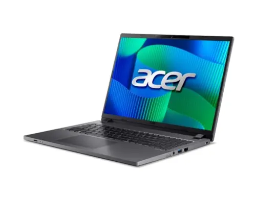 Лаптоп, Acer Travelmate P2 TMP216-51-G2-TCO-55HD,  Intel Core 5 120U (1.4GHz up to 5.0GHz, 12MB), 16'' WUXGA (1920 x1200) IPS, 16GB DDR5  (2x8GB), 512GB PCIe NVMe SSD+ HDD ugrade kit, TPM 2.0, WiFi 6E, BT 5.3, Win11 PRO EDU, 3Y Warranty