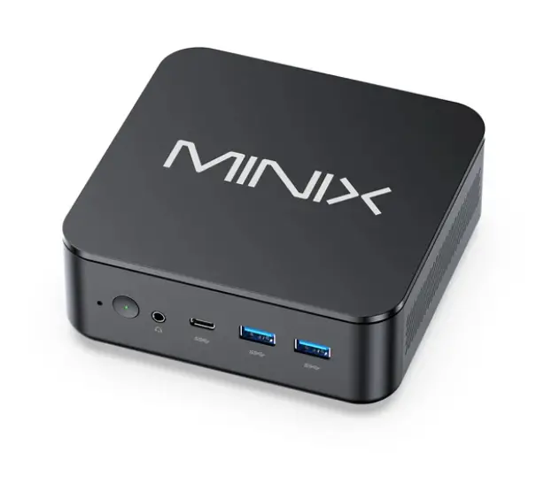 Настолен компютър, MiniX NGC NR660LP AMD Ryzen 5 6600H, 16GB DDR5, 512GB SSD, Dual LAN, Dual HDMI, USB-C, Windows 11 Pro - image 1