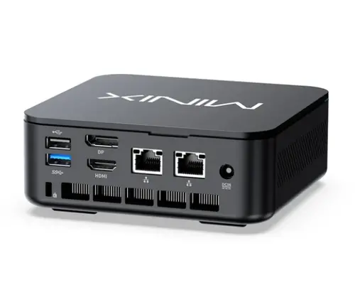 Настолен компютър, MiniX NGC NR660LP AMD Ryzen 5 6600H, 16GB DDR5, 512GB SSD, Dual LAN, Dual HDMI, USB-C, Windows 11 Pro - image 2