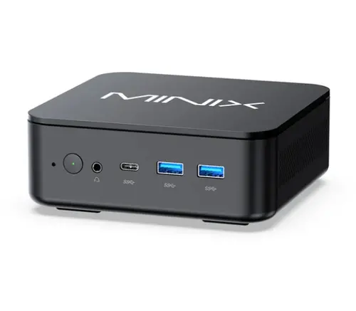 Настолен компютър, MiniX NGC NR660LP AMD Ryzen 5 6600H, 16GB DDR5, 512GB SSD, Dual LAN, Dual HDMI, USB-C, Windows 11 Pro - image 3