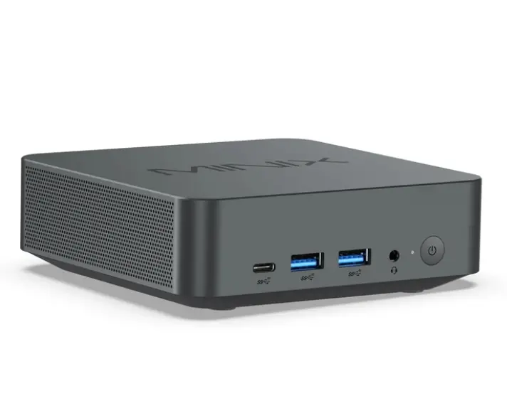 Настолен компютър, MiniX NGC N512LS Intel Core i5-12600H, 16GB DDR5, 512GB SSD, Dual LAN, Dual HDMI, USB-C, Windows 11 Pro - image 2