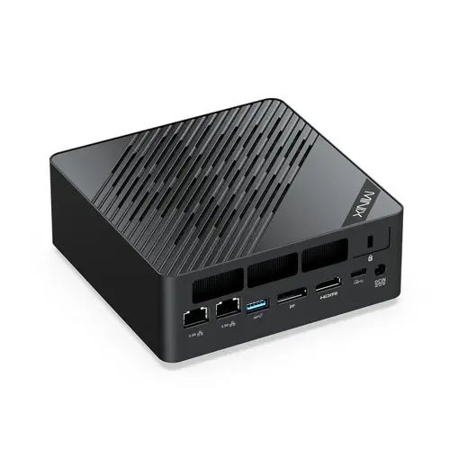 Настолен компютър, MiniX Elite ER937-AI AMD Ryzen AI 9 HX 370, 32GB DDR5, 1TB SSD, Dual LAN 2.5GHz, Wi-Fi 7, Windows 11 Pro