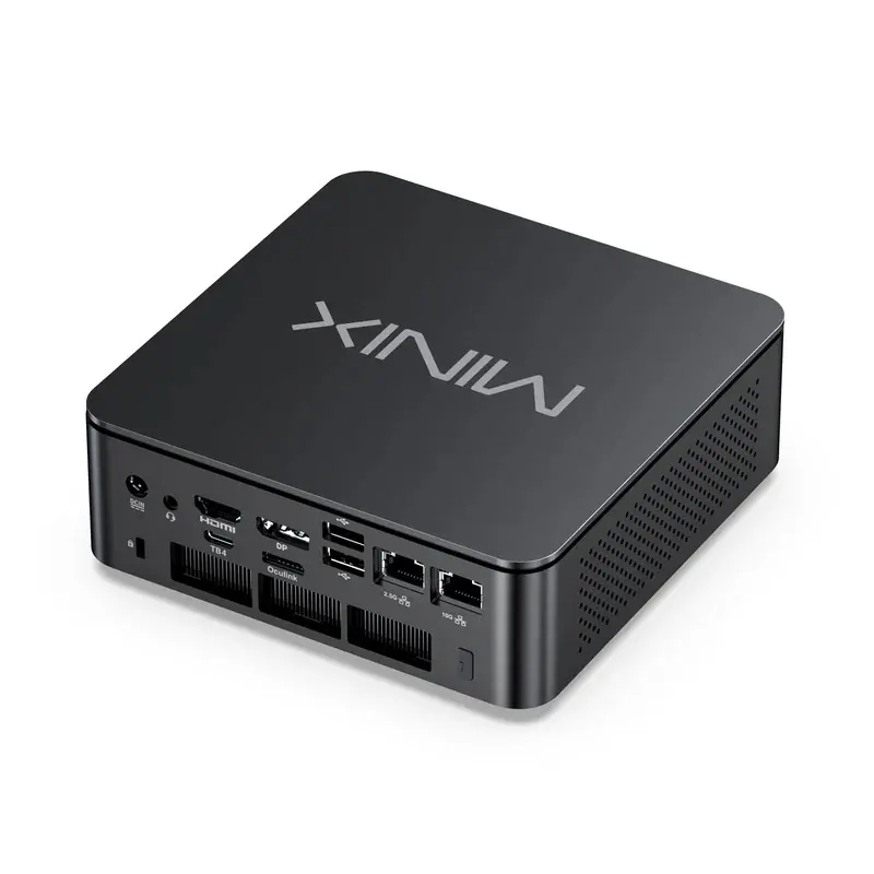 Настолен компютър, MiniX Elite EU736-AI Intel Core Ultra 7-365H, 64GB DDR5, 1TB SSD, Dual LAN 2.5GHz, Wi-Fi 7, Windows 11 Pro - image 4