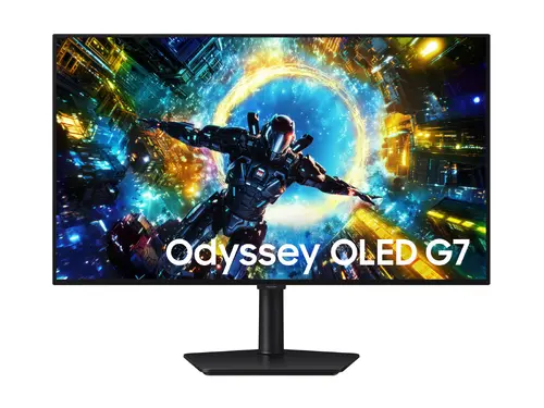 Монитор, Samsung 32'' LS32HG730SU Odyssey OLED G7 4K 3840x2160 0.03ms Max 4K 165Hz / FHD 330 Hz DP HDMI Black - 2