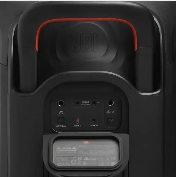 Аудио система, JBL PARTYBOX 330 - Portable party speaker with JBL legendary sound , AI Sound Boost and futuristic lighting - image 9