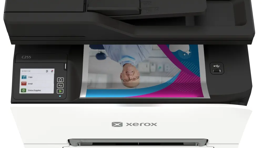 Лазерно многофункционално устройство, Xerox C255A A4 multifunction printer 25 ppm, wifi, Duplex, Copy, Print, Scan - image 2