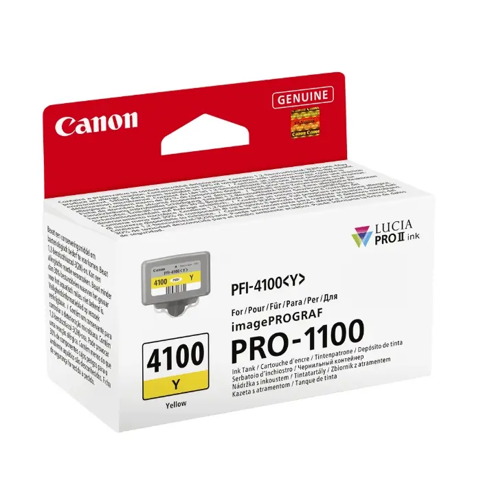 Консуматив, Canon PFI-4100, Yellow