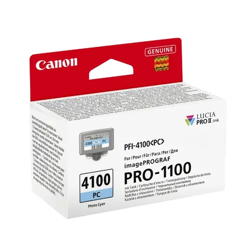 Консуматив, Canon PFI-4100, Photo Cyan Консуматив, Canon PFI-4100, Photo Cyan