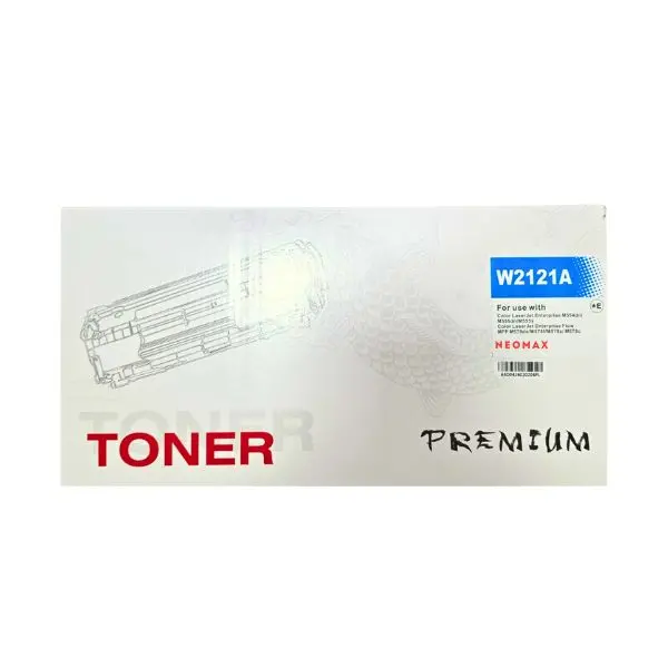 КАСЕТА ЗА HP Color Laserjet Enterprise M554/M555 Series/MFP M578DN/MFP M578F/Flow MFP M578Z - Cyan - /212A/ - W2121A - PN HT-W2121A - NEOMAX