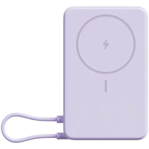 Xiaomi Magnetic Power Bank 10000 with Built-in Stand Purple - 1