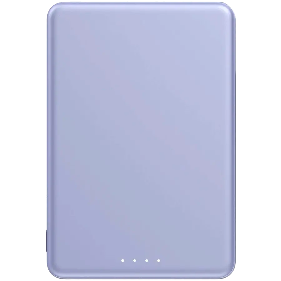 Xiaomi Super Slim Magnetic Power Bank 5000 Purple - image 1