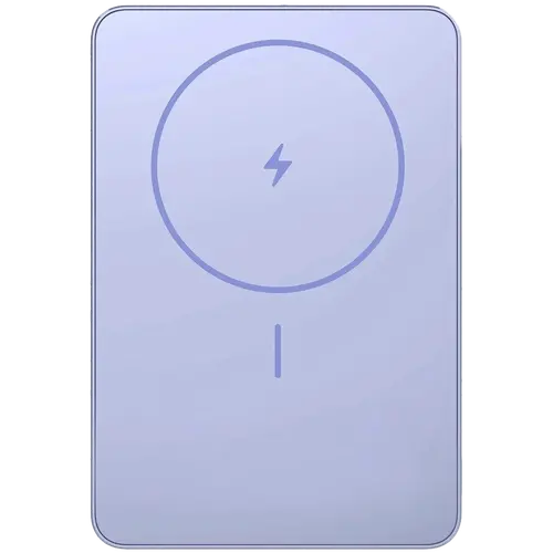 Xiaomi Super Slim Magnetic Power Bank 5000 Purple - 1