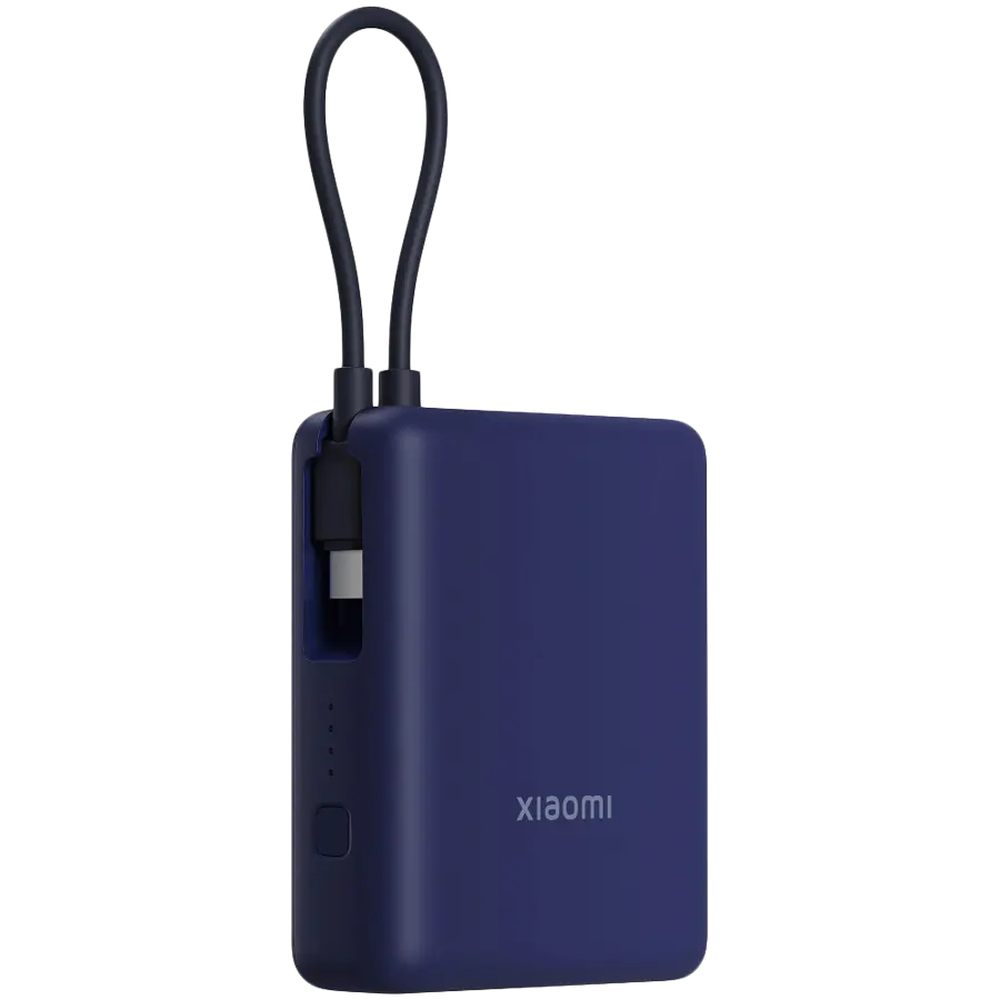 Xiaomi 33W Power Bank 10000 (Integrated Cable) Ice Blue GL - image 1