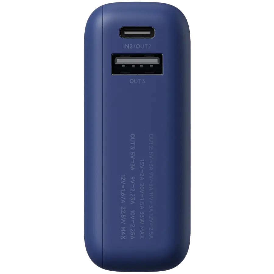 Xiaomi 33W Power Bank 10000 (Integrated Cable) Ice Blue GL - image 4