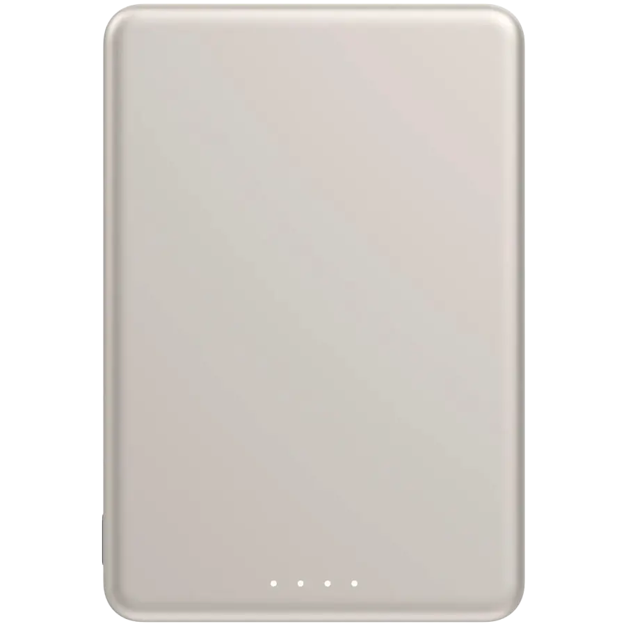 Xiaomi Super Slim Magnetic Power Bank 5000 Gold - image 1