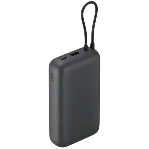Xiaomi Power Bank 20000mAh (Integrated Cable) GL Dark Gray - 2