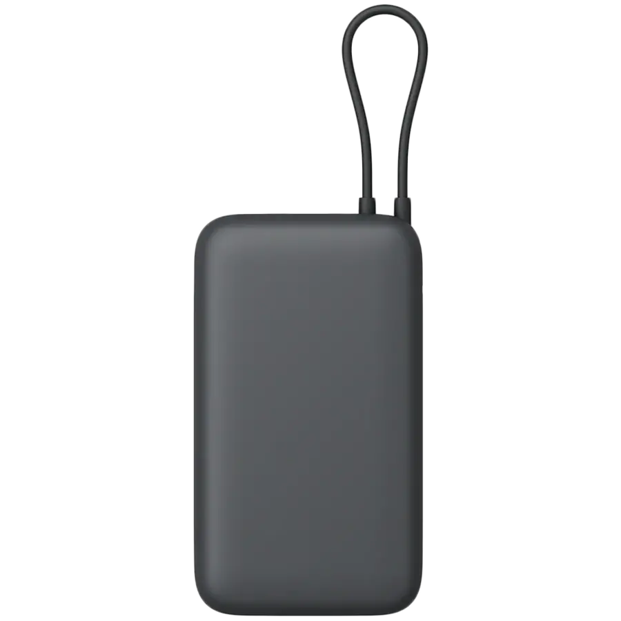 Xiaomi Power Bank 20000mAh (Integrated Cable) GL Dark Gray - image 2