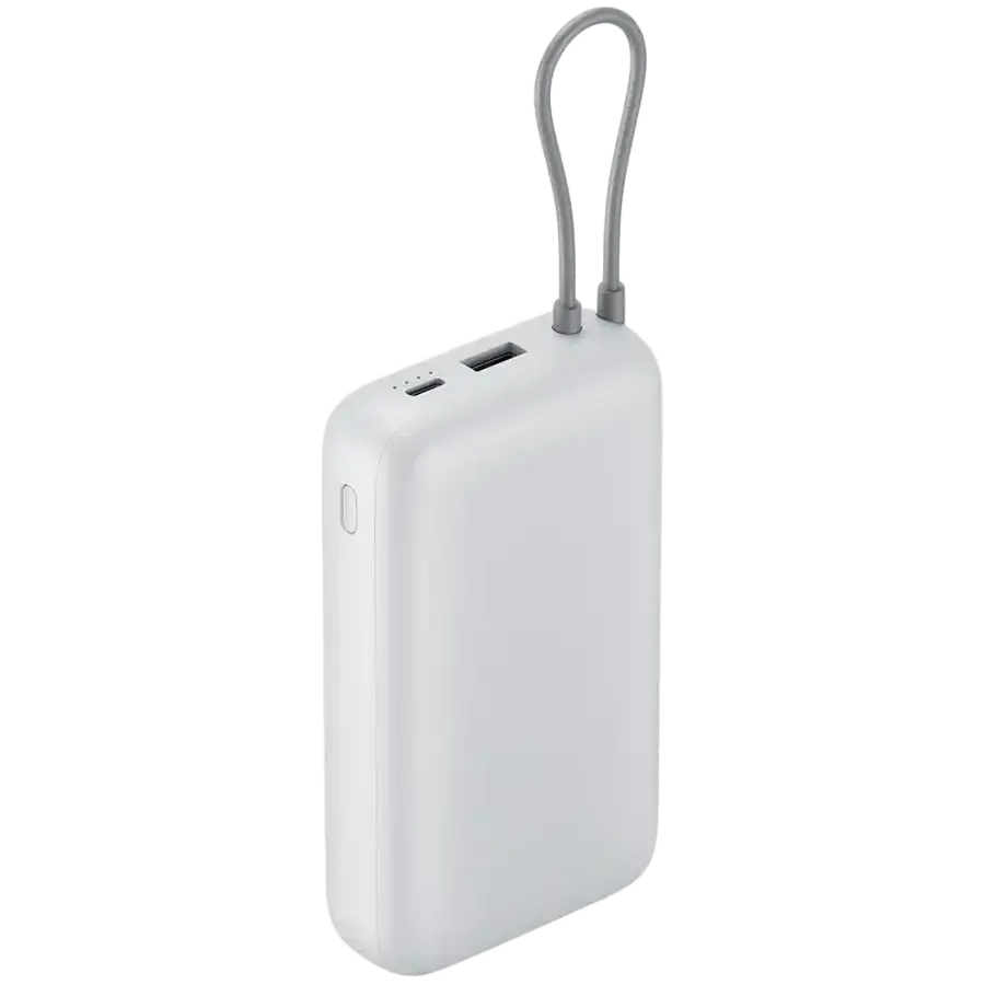 Xiaomi Power Bank 20000mAh (Integrated Cable) GL Light Gray - image 1