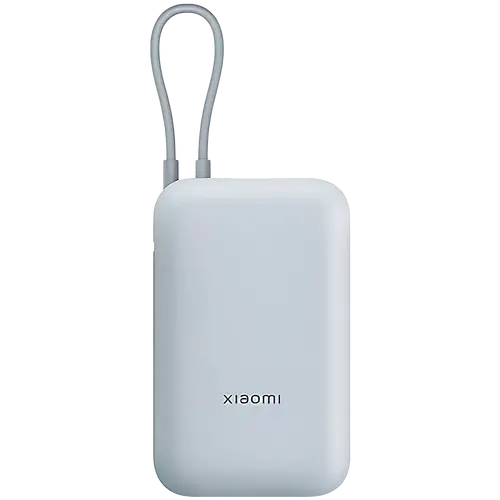 Xiaomi Power Bank 10000mAh (Integrated Cable) Ice Blue GL - 1
