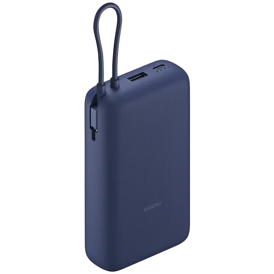 Xiaomi 33W Power Bank 20000mAh (Integrated Cable) Blue GL - image 1