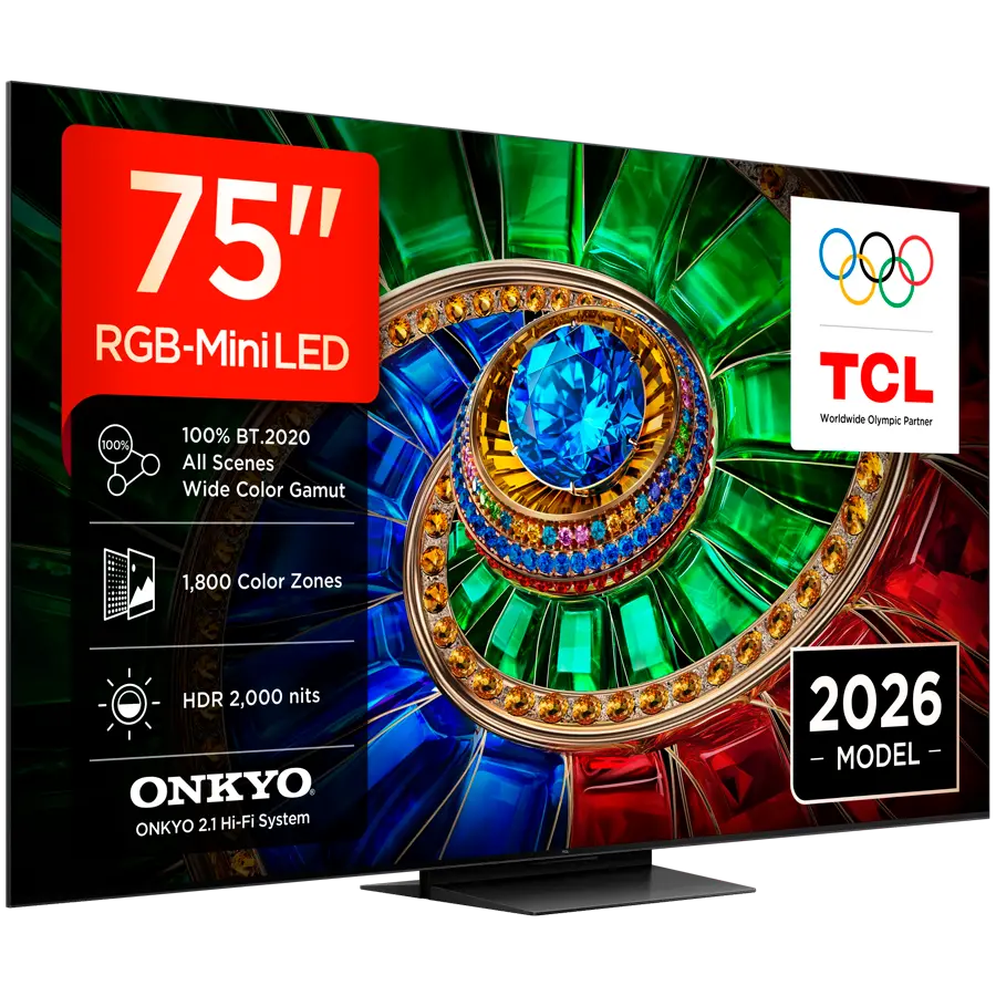 TCL 75RM7L 75'' Commercial Display 16/7 Operation Built-in 2.4/5GHz Wi-Fi, MIMO DVB-C Pan EU - image 1