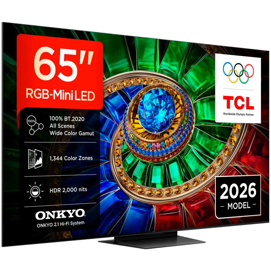 TCL 65RM7L 65'' Commercial Display 16/7 Operation Built-in 2.4/5GHz Wi-Fi, MIMO DVB-C Pan EU - image 1