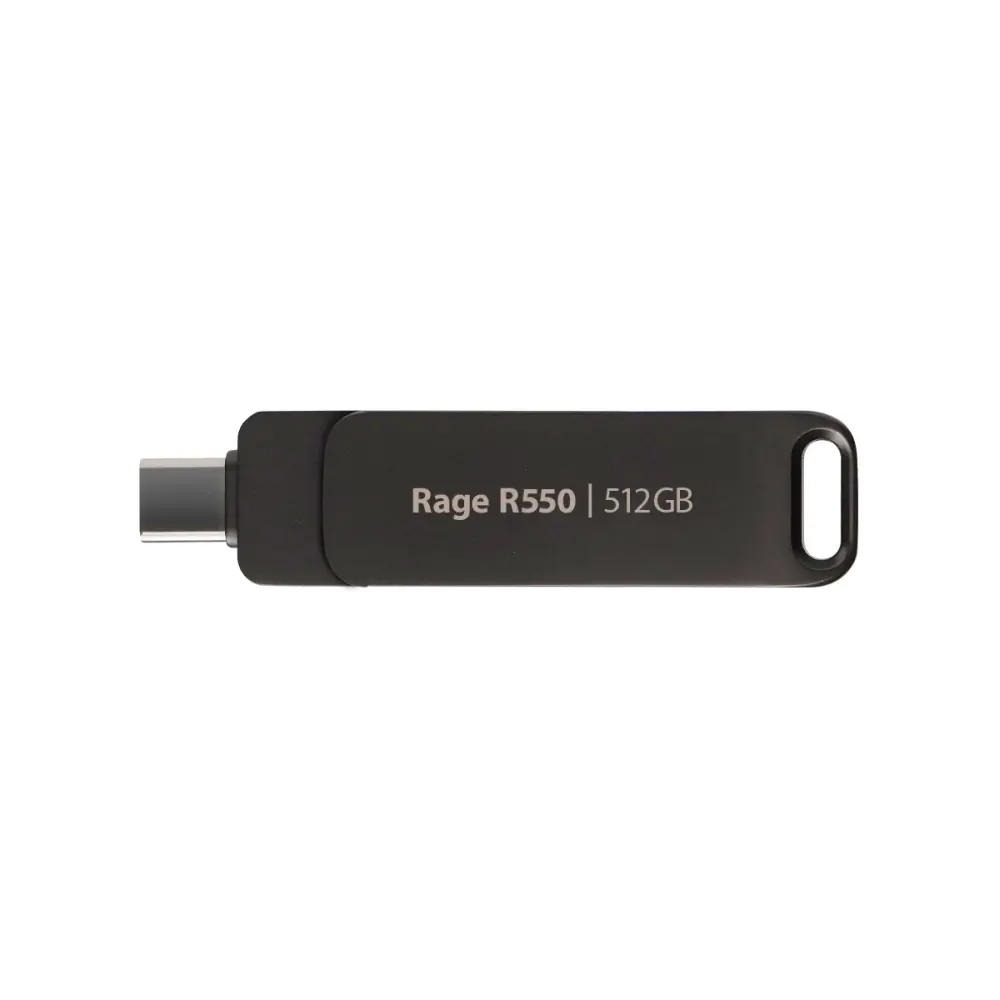 Памет, Patriot Rage R550 512GB USB 3.2 Gen 1 Type A+C - image 2