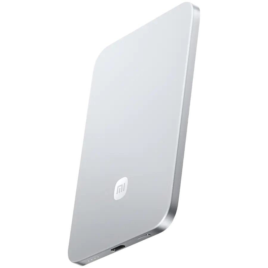 Xiaomi UltraThin Magnetic Power Bank 5000 15W Glacier Silver