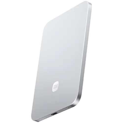 Xiaomi UltraThin Magnetic Power Bank 5000 15W Glacier Silver - 1
