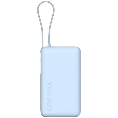 Xiaomi 67W Power Bank 10000 (Integrated Cable) Ice Blue