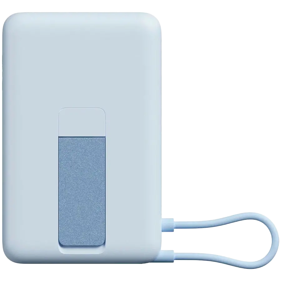 Xiaomi Magnetic Power Bank 10000 with Built-in Stand Blue - image 1