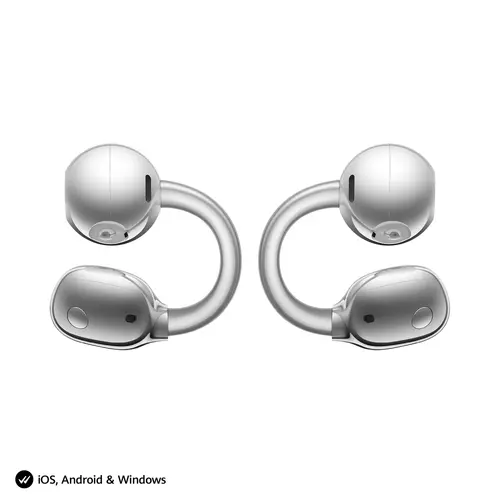 Слушалки, Huawei FreeClip 2 S Robin-T02 Space Silver - image 6