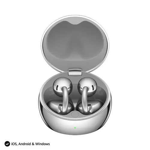 Слушалки, Huawei FreeClip 2 S Robin-T02 Space Silver - image 7