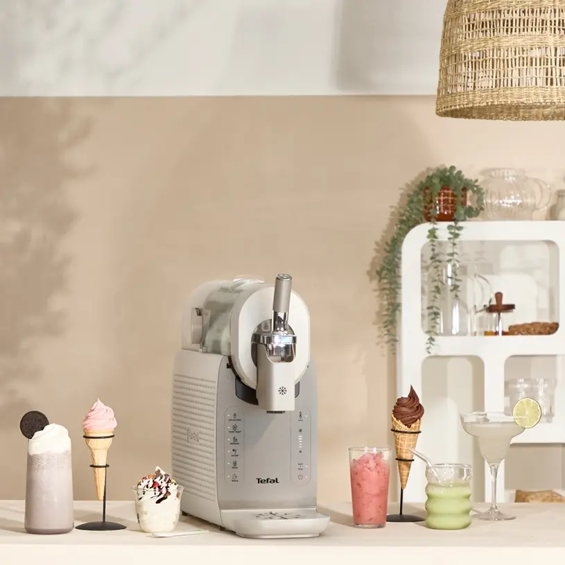 Машина за сладолед, Tefal IG803AE0 Instant Icm & Storage & Spouts - image 2