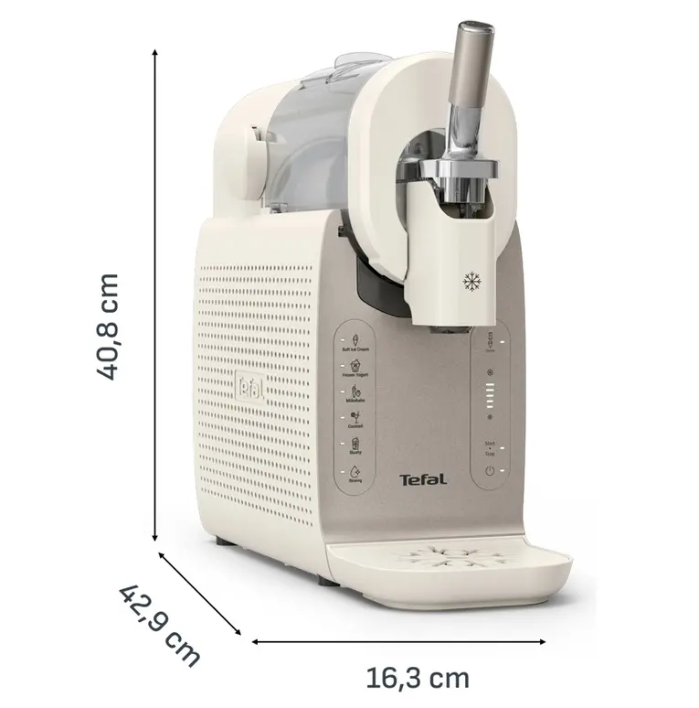 Машина за сладолед, Tefal IG803AE0 Instant Icm & Storage & Spouts - image 3