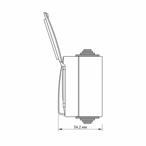 ВЪНШЕН КЛЮЧ С КОНТАКТ ШУКО IP65 VF-BNW3-G VIDEX - СИВ - image 4