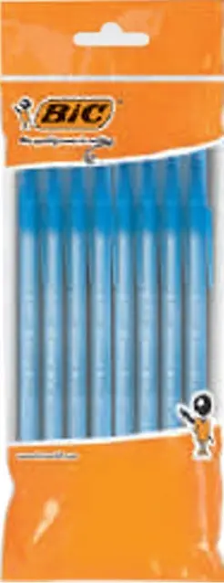 КОМПЛЕКТ РАУНДСТИК 8БР. / син / BIC