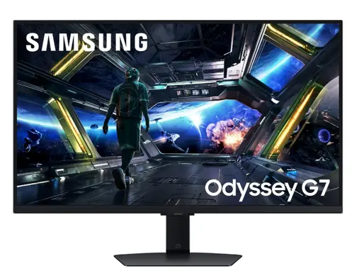 Монитор, Samsung 27FG702 27" Odyssey G7 IPS 4K 4K 180Hz / FHD 360Hz 1ms 3840x2160 DP HDMI Black + Logitech G102 Mouse, Lightsync RGB, 8000 DPI, 6 Programmable Buttons, Black