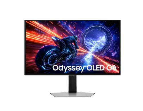 Монитор, Samsung 27FG602 27" Odyssey G6 OLED 500Hz 0.03ms 2560x1440 DP HDMI Silver + Logitech G102 Mouse, Lightsync RGB, 8000 DPI, 6 Programmable Buttons, Black - image 1