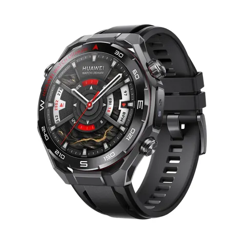 Часовник, Huawei Watch Ultimate 2 March-B19 Black + Huawei FreeBuds 7i Conch-T010 White - image 1