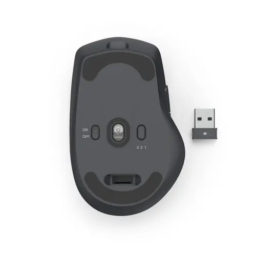 HAMA Безжична мишка "WM-800", ергономична, 2.4 GHz / Bluetooth, литиево-йонна батерия, черна - image 12