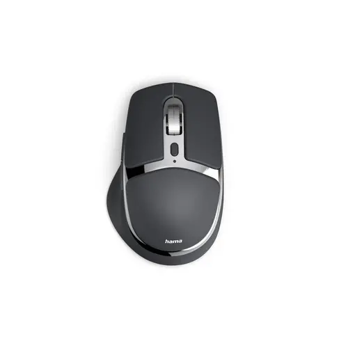 HAMA Безжична мишка "WM-800", ергономична, 2.4 GHz / Bluetooth, литиево-йонна батерия, черна