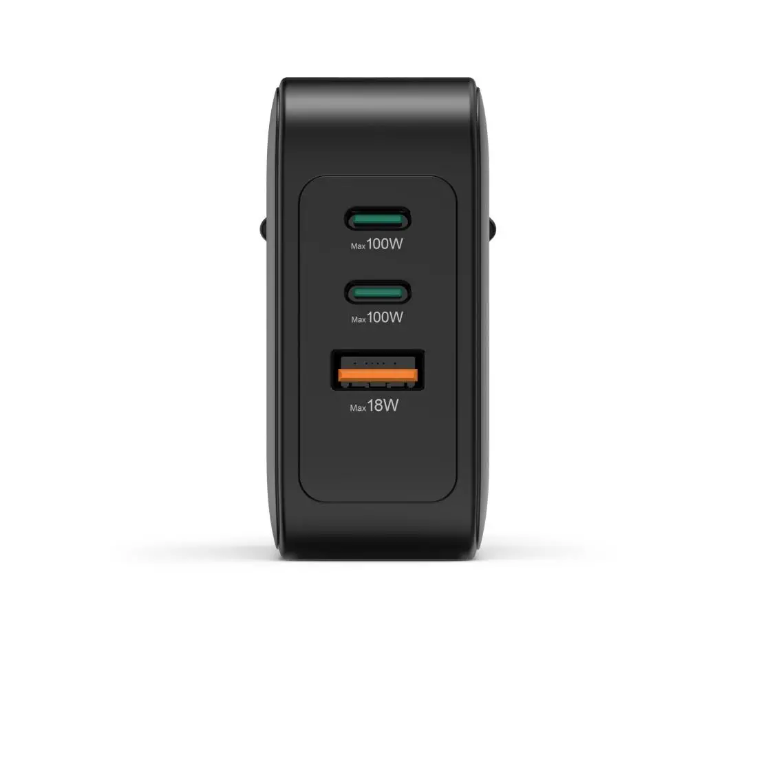 HAMA Бързо зарядно GaN, 2x USB-C, 1x USB-A, PD, 100 W, черно - image 5