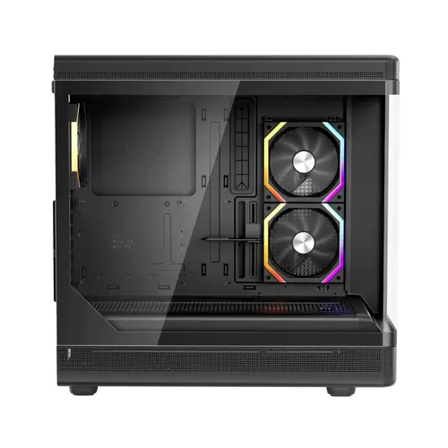 1stPlayer кутия Case ATX - PB8 Black - 3 x 120 mm A-RGB fans included, USB-C - image 2