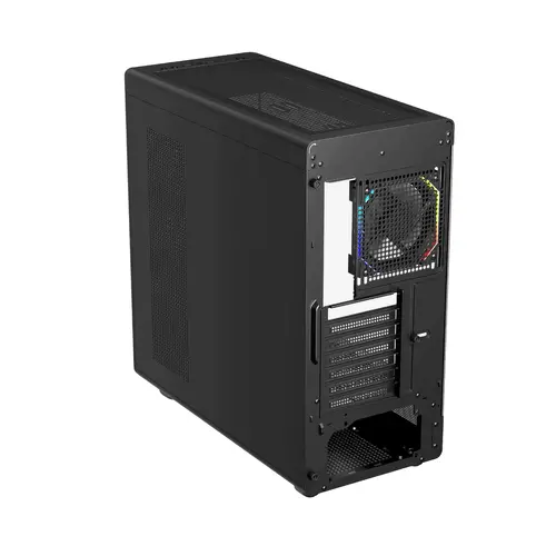 1stPlayer кутия Case ATX - PB8 Black - 3 x 120 mm A-RGB fans included, USB-C - image 4
